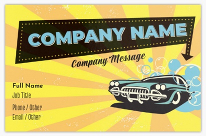 Design Preview for Design Gallery: Retro & Vintage Ultra-Thick Business Cards, Standard (85 x 55 mm)