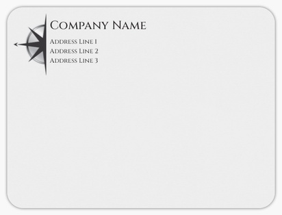 Design Preview for Design Gallery: Financial Consulting Mailing Labels, 10 x 7.5 cm