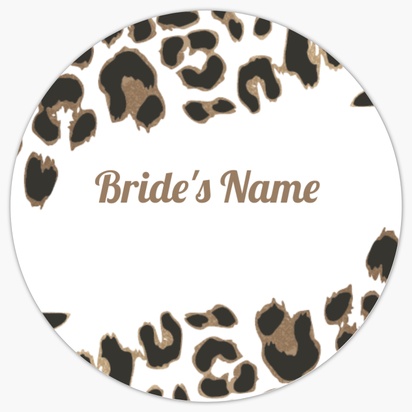 Design Preview for Templates for Wedding Sheet Stickers 
