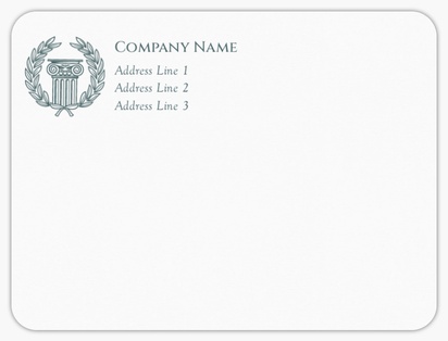 Design Preview for Design Gallery: Financial Planning Mailing Labels, 10 x 7.5 cm
