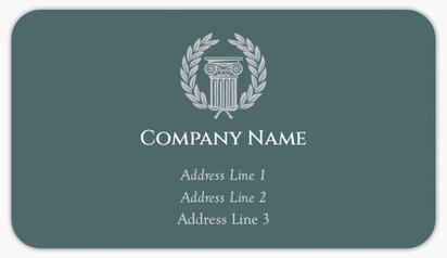 Design Preview for Design Gallery: Financial Planning Mailing Labels, 8.7 x 4.9 cm