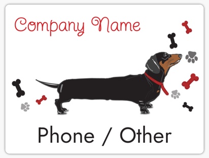 Design Preview for Design Gallery: Animals & Pet Care Magnetic Car Signs, 22 x 29 cm