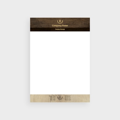 Design Preview for Design Gallery: Agriculture & Farming Letterheads