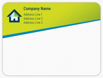 Design Preview for Design Gallery: Building Construction Mailing Labels, 10 x 7.5 cm