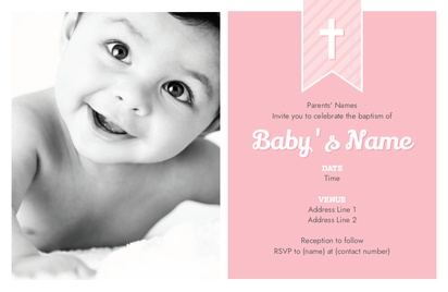 Design Preview for Design Gallery: Baby Invitations and Announcements, Flat 11.7 x 18.2 cm