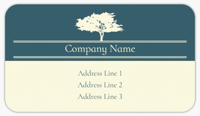 Design Preview for Design Gallery: Finance & Insurance Mailing Labels, 8.7 x 4.9 cm
