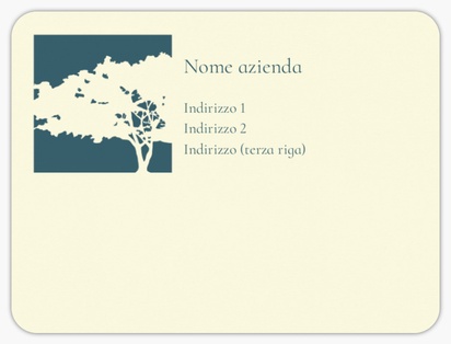 Anteprima design per Galleria di design: etichette postali per finanza e assicurazioni, 10 x 7,5 cm