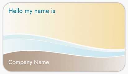 Design Preview for Design Gallery: Conservative Name Tags