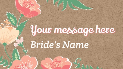 Design Preview for Design Gallery: Wedding Vinyl Banners, 52 cm x 91 cm