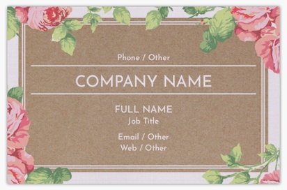 Design Preview for Design Gallery: Beauty & Spa Linen Business Cards
