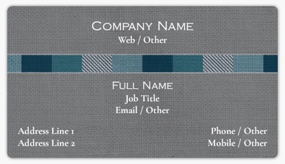 Design Preview for Finance & Insurance Business Card Stickers Templates