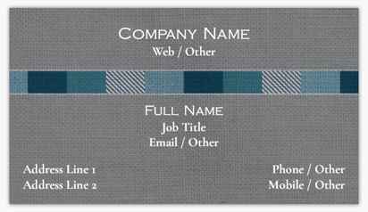 Design Preview for Design Gallery: Finance & Insurance Magnetic Visiting Cards