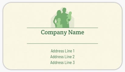 Design Preview for Design Gallery: Finance & Insurance Mailing Labels, 8.7 x 4.9 cm