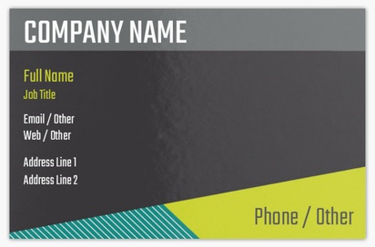 Design Preview for Design Gallery: Mini Bus & Coach HIre Ultra-Thick Business Cards, Standard (85 x 55 mm)