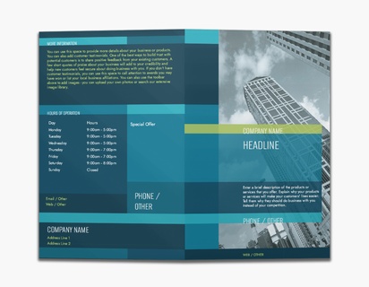 Design Preview for Design Gallery: Secretarial & Administrative Services Custom Brochures, 8.5" x 11" Bi-fold