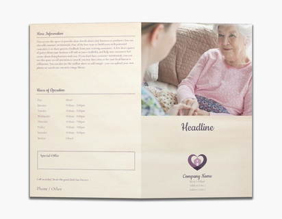 A home gezondheid aide 家庭の健康の補佐官 cream pink design