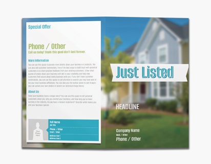 Design Preview for Design Gallery: Real Estate Agents Custom Brochures, 8.5" x 11" Bi-fold