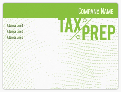 Design Preview for Design Gallery: Finance & Insurance Sheet Stickers, 3" x 4"