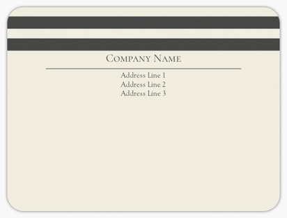Design Preview for Design Gallery: Finance & Insurance Mailing Labels, 10 x 7.5 cm