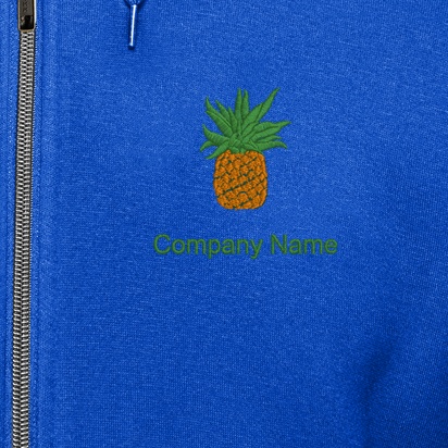 Design Preview for Design Gallery: Agriculture & Farming Customised Hoodies, Royal Blue