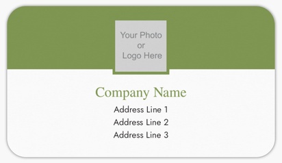A logo télécharger usando suas fotos green gray design with 1 uploads