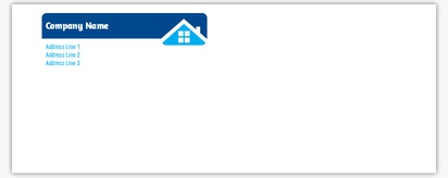 Design Preview for Property & Estate Agents Custom Envelopes Templates, 10.6” x 4.1” (#10)