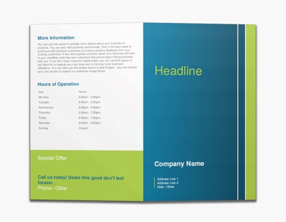 Design Preview for Design Gallery: Property & Estate Agents Custom Brochures, 8.5" x 11" Bi-fold