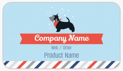 Design Preview for Design Gallery: Fun & Whimsical Product & Packaging Labels, Rounded Rectangle  8.7 x 4.9 cm 