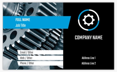 Design Preview for Templates for Manufacturing & Distribution Standard Name Cards , Standard (91 x 55 mm)
