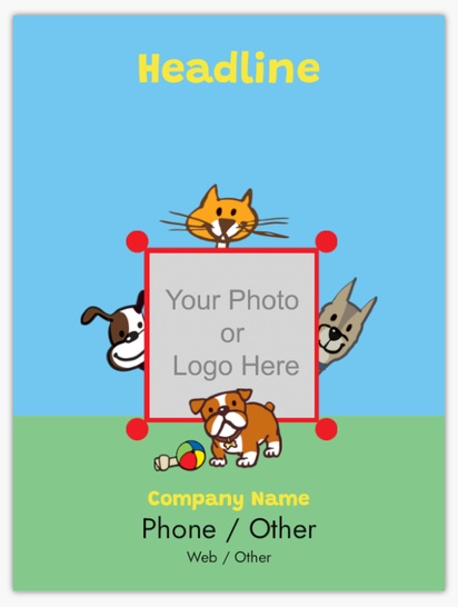 Design Preview for Boarding Kennel & Catteries Posters Templates, 18" x 24"