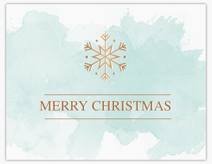 Design Preview for Design Gallery: Christmas Note Cards, Folded 10.7 x 13.9 cm