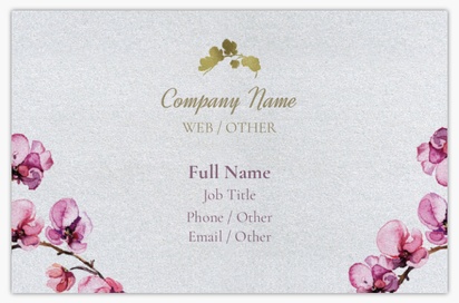 Design Preview for Design Gallery: Florists Pearl Business Cards