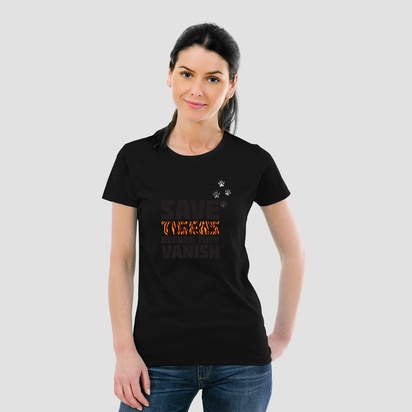 Design Preview for Design Gallery: Animals Women's T-Shirts