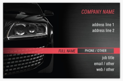 Design Preview for Design Gallery: Automotive & Transportation Recycled Matte Business Cards, Standard (85 x 55 mm)