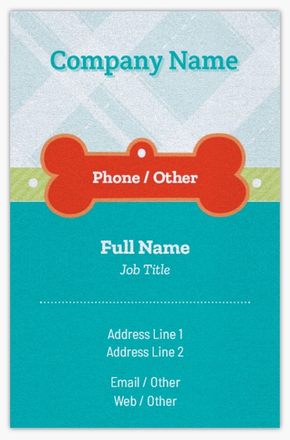 Design Preview for Design Gallery: Boarding Kennel & Catteries Pearl Business Cards