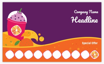 Design Preview for Design Gallery: Fun & Whimsical Loyalty Cards, Standard (91 x 55 mm)