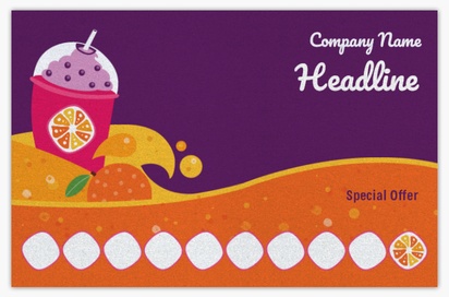Design Preview for Design Gallery: Food Service Pearl Business Cards