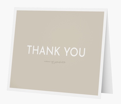 Design Preview for Thank You Cards, Folded