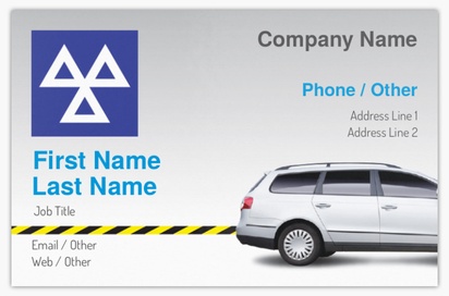Design Preview for Design Gallery: Mechanics & Auto Body Ultra-Thick Business Cards, Standard (85 x 55 mm)