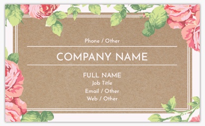 Design Preview for Design Gallery: beauty & spa Standard Business Cards, Standard (91 x 55 mm)