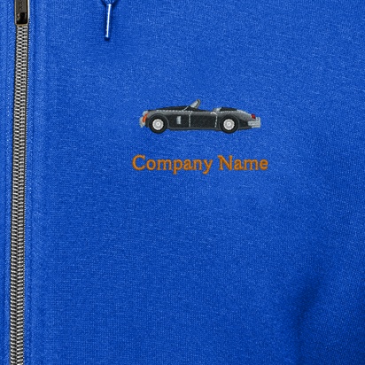 Design Preview for Design Gallery: Hoodies, Royal Blue
