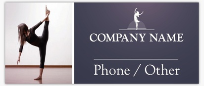 Design Preview for Design Gallery: Dance & Choreography Vinyl Banners, 76 x 183 cm