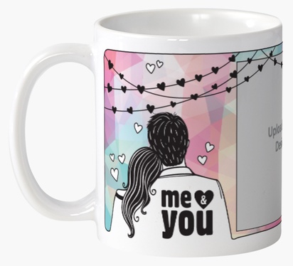 Design Preview for Design Gallery: Gift & Party Shops Personalised Mugs, 325 ml  Wrap-around