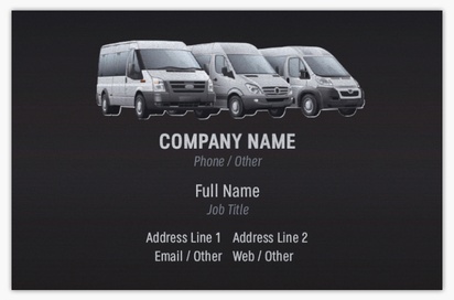 Design Preview for Design Gallery: Courier Services Pearl Business Cards