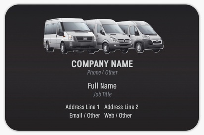 Design Preview for Design Gallery: Auto Dealers Rounded Corner Business Cards, Rounded Standard (85 x 55 mm)