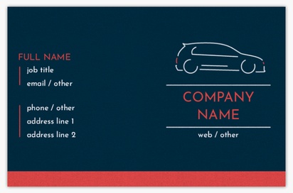 Design Preview for Design Gallery: Mechanics & Auto Body Pearl Business Cards