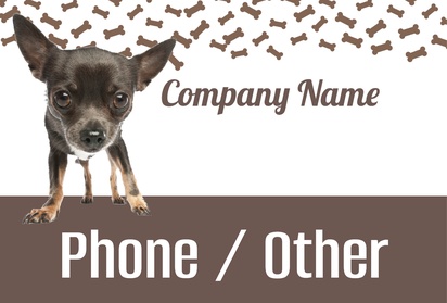Design Preview for Design Gallery: Dog Breeders Corflute Signs, 305 x 457 mm
