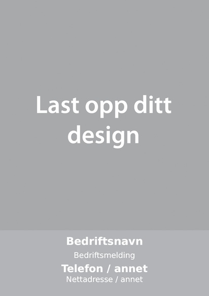 Forhåndsvisning av design for Designgalleri: Fotografi Plakater, A2 (420 x 594 mm) 