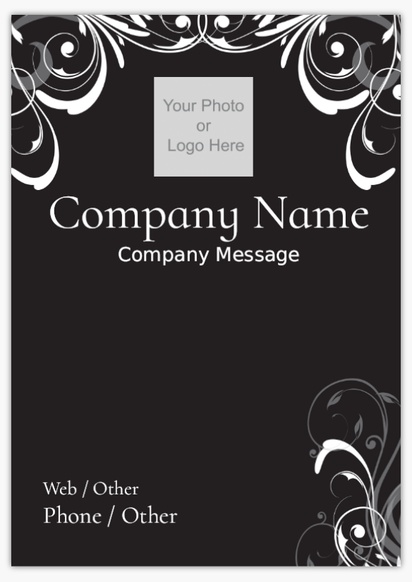 Design Preview for Design Gallery: Beauty & Spa Plastic Signs, A2 (420 x 594mm)