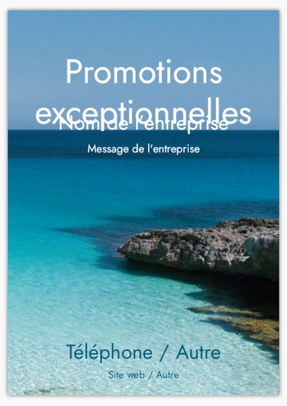 Aperçu du graphisme pour Galerie de modèles : panneaux publicitaires pour tourisme et excursions, A2 (420 x 594 mm)